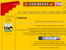Tablet Screenshot of coolbricks.com
